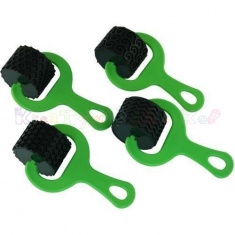 WAŁKI GUMOWE DO FAKTUR ZIELONE 4szt.