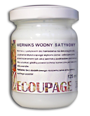 RENESANS WERNIKS SATYNOWY DO DECOUPAGE 110 ML