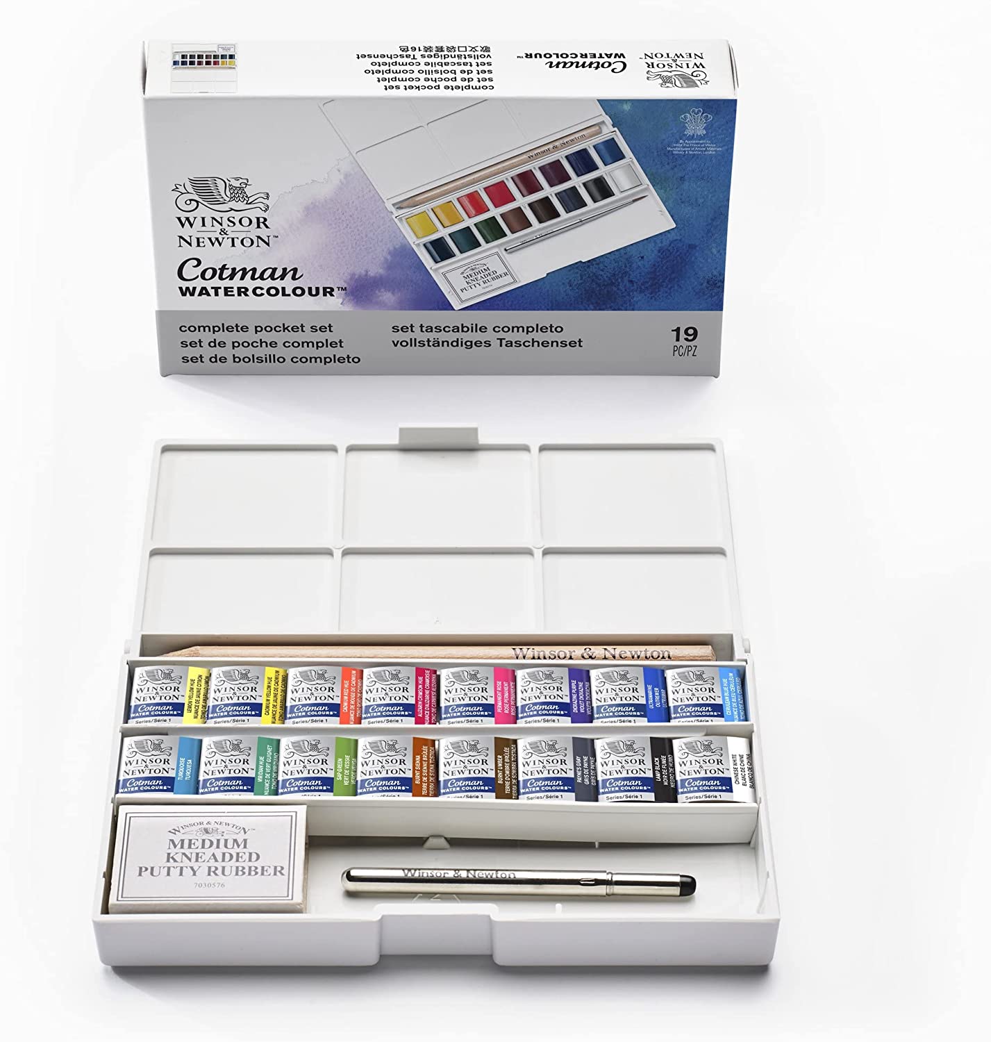 Winsor & Newton Farby akwarelowe COTMAN DELUXE SKETCHERS\' POCKET BOX